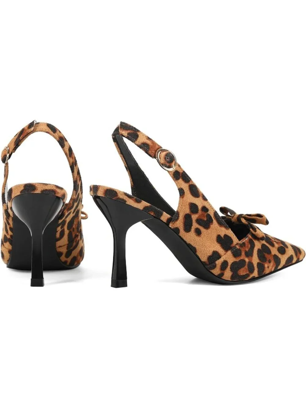 N/A slingback heels：the